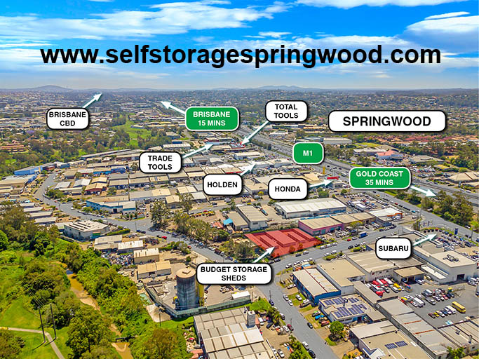 Self Storage near me with units to rent covering slacks creek, springwood, rochedale, logan,brisbane